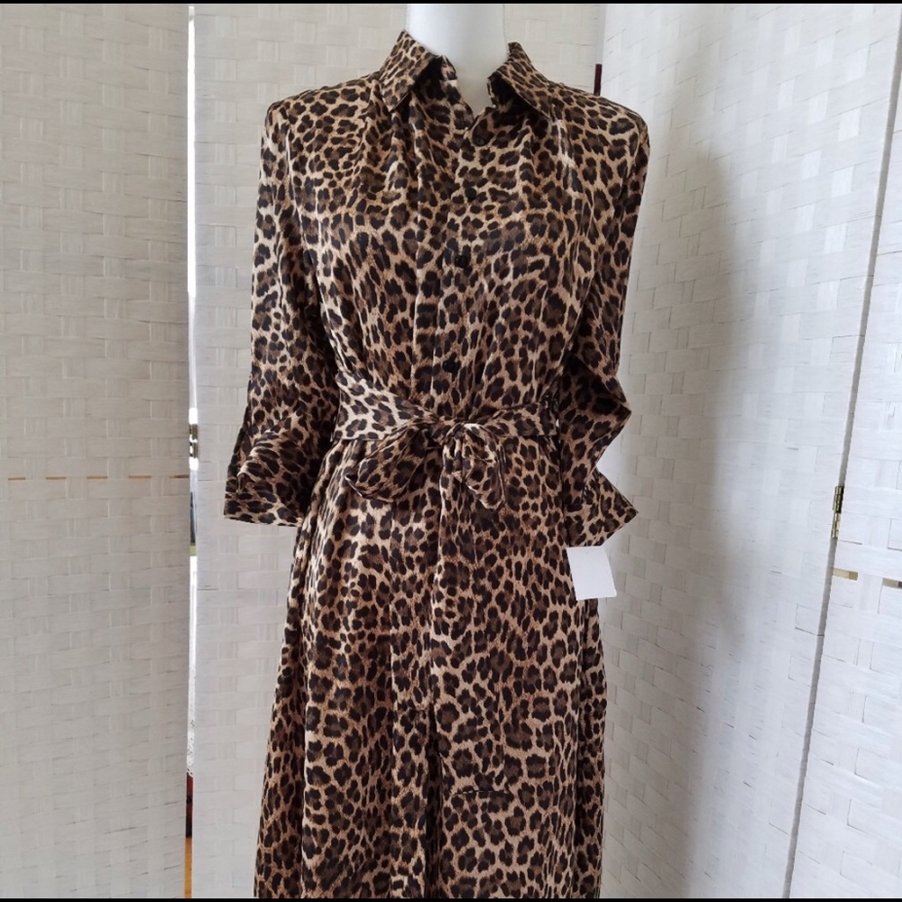 Zara Animal Print Dress - Picture 6 of 8